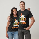 Ginja Ninja Christmas  Ginjas Gingerbread Ninjas F Tシャツ (ユニセックス)