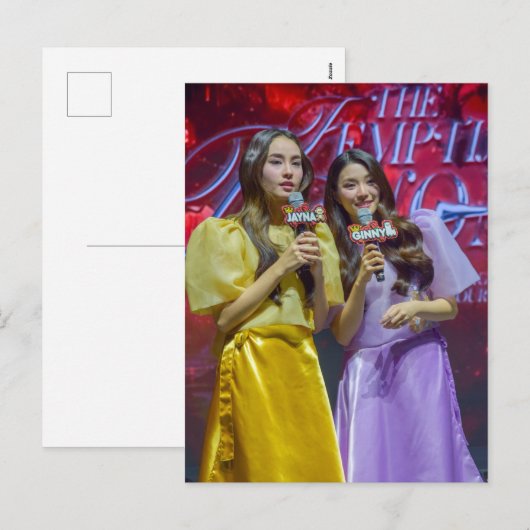GinJay Ginny and Jayna シーズンポストカード (正面/裏面)