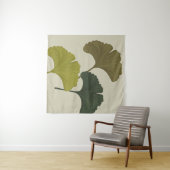 Ginkgo離れの背景色のカスタマイズ タペストリー (インサイチュ(横))