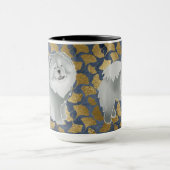 GINKGO青いチョウ マグカップ (中央)