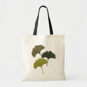 Ginkgo Leaves Customizable Background Colors  トートバッグ (正面)