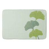 Ginkgo Leaves Customizable Background Colors  バスマット (正面)