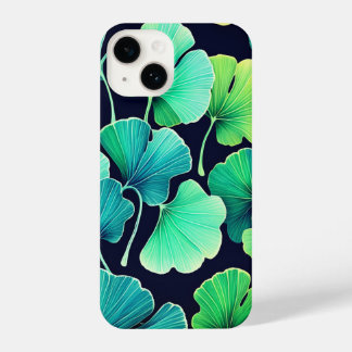 Ginko biloba leaves  iPhone 14ケース