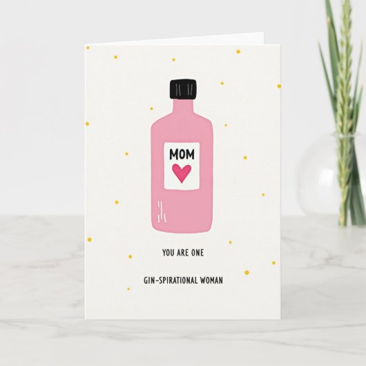 Ginspirational Mom Day Card カード (正面)