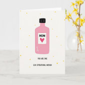Ginspirational Mom Day Card カード (黄色い花)