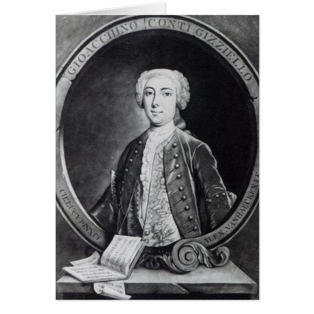 Gioacchino Conti、「Gizziello」、 (正面)