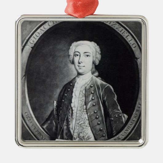 Gioacchino Conti、「Gizziello」、 メタルオーナメント (正面)