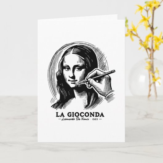 Gioconda カード (黄色い花)