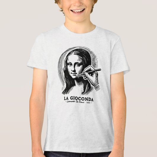 Gioconda トライブレンドＴシャツ (正面)