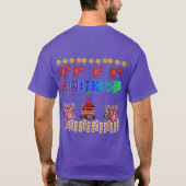 Gion Lantern Dreams 紫 Tシャツ (裏面)