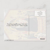 Giotto Di Bondoneによる即位したヴァージンと子供 ポストカード (裏面)