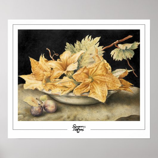 Giovanna Garzoni Zeding Art Poster #1 ポスター (正面)