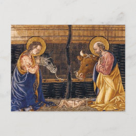 Giovanni_Di_Francesco_Del_Cervelliera_-_キリスト降誕_a ポストカード