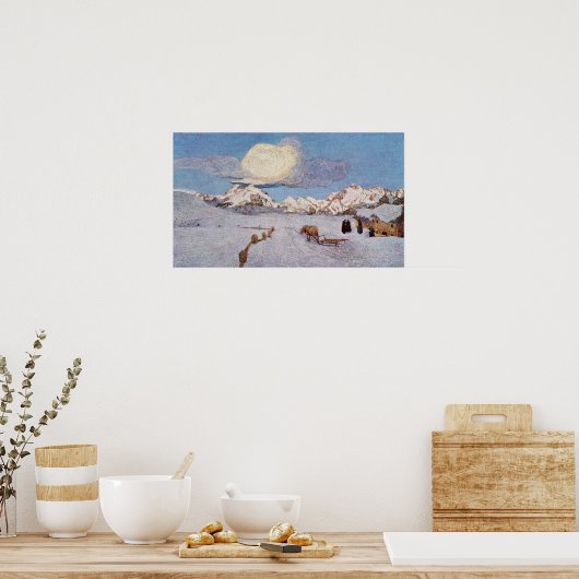 Giovanni Segantini - Death ポスター (キッチン)