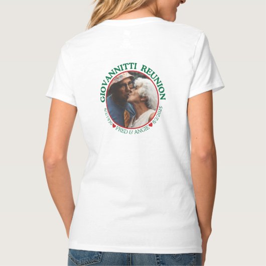 Giovannitti Reunion V Neck  Tシャツ (裏面)