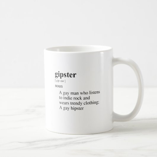 GIPSTER コーヒーマグカップ (右)