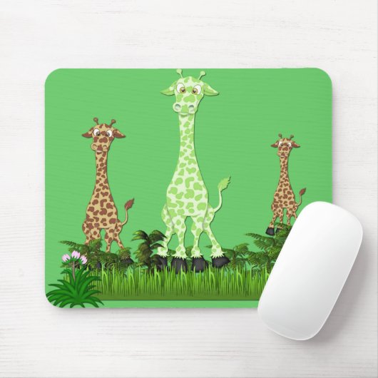 giraffe3 マウスパッド (マウス)