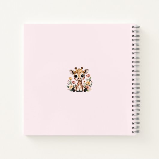 Giraffe ノートブック (裏面)