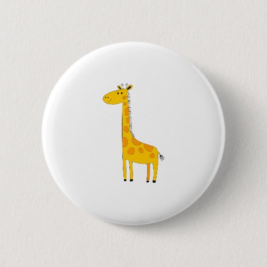 Giraffe  缶バッジ (正面)