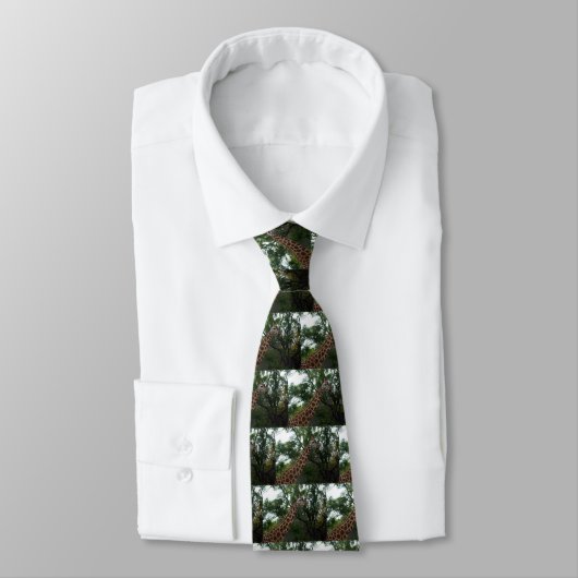Giraffe_Adventure_Mens_Silk_Tie ネクタイ (タイ)