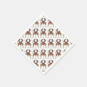 Giraffe Africa Personally Destiny'S スタンダードカクテルナプキン (角)