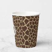 Giraffe Animal Print 紙コップ (左)