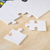 Giraffe as農家とPitchfork ジグソーパズル (側面)