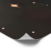 Giraffe Astronaut Poster, Giraffe Retro Print ポスター (角)