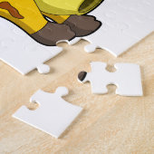 Giraffe at Music with Saxphone.PNG ジグソーパズル (側面)