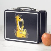 Giraffe at Music with Saxphone.PNG メタルランチボックス (インサイチュ)