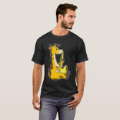 Giraffe at Music with Saxphone.PNG Tシャツ (正面フル)
