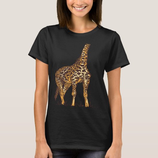 Giraffe Body Halloween Costume Kids, Youth Tシャツ (正面)