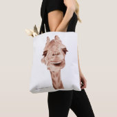 Giraffe Canvas Bag トートバッグ (クローズアップ)