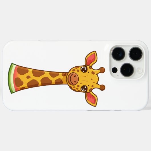 Giraffe Case-Mate iPhoneケース (裏面 (横))