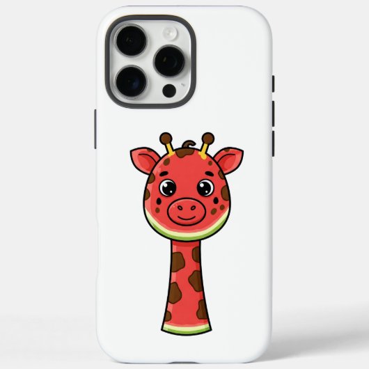Giraffe Case-Mate iPhoneケース (裏面)