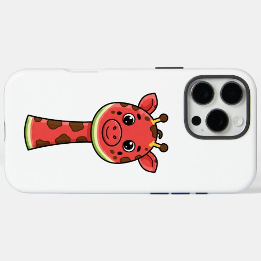 Giraffe Case-Mate iPhoneケース (裏面 (横))