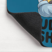 Giraffe Couple Cute Love This Is Our Cuddle  マウスパッド (コーナー)