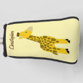 Giraffe Design ゴルフヘッドカバー (正面)