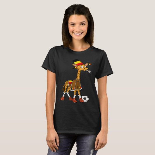 Giraffe fan Belgium Tシャツ (正面フル)