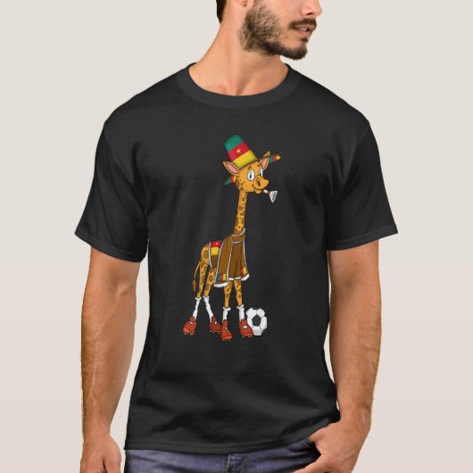 Giraffe Fan Cameroon Tシャツ (正面)