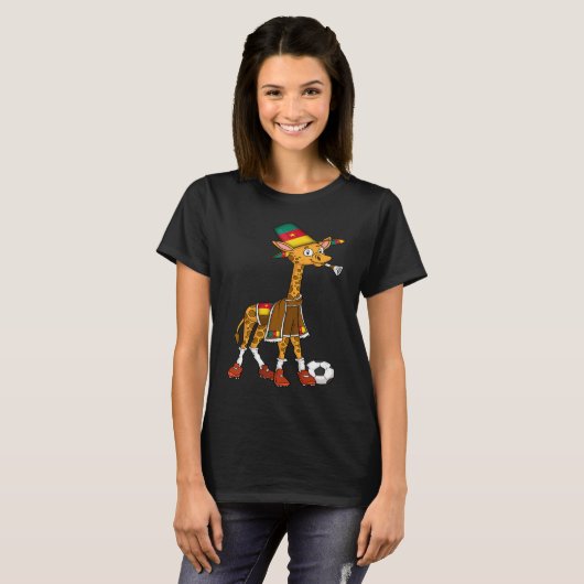 Giraffe Fan Cameroon Tシャツ (正面フル)