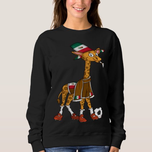 Giraffe Fan Mexico スウェットシャツ (正面)