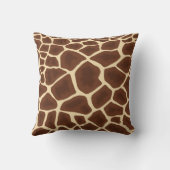 Giraffe Flecken Druck クッション (裏面)