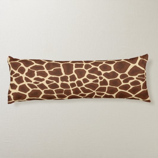 Giraffe Flecken Druck ボディピロー (裏面)