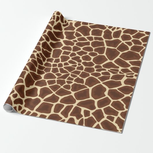 Giraffe Flecken Druck ラッピングペーパー (アンロールド)