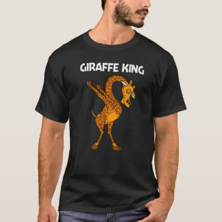 Giraffe For Men Dad Boys Safari Wild Zoo Animal Tシャツ
