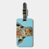 giraffe funny ラゲッジタグ (正面縦)