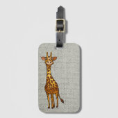 giraffe Gepäckanhänger ラゲッジタグ (正面縦)