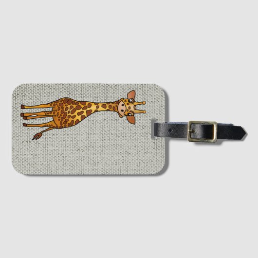 giraffe Gepäckanhänger ラゲッジタグ (正面横)