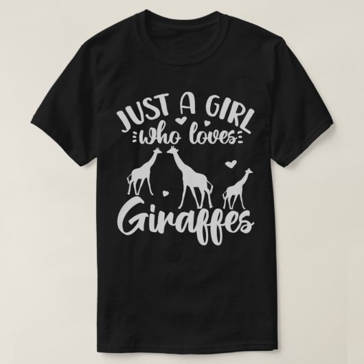 Giraffe Giraffes Cutest Giraffe Tシャツ (デザイン正面)